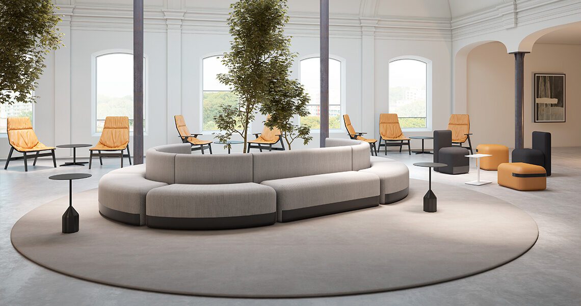 Ancillary furniture the latest trend for collaborative offices Viccarbe